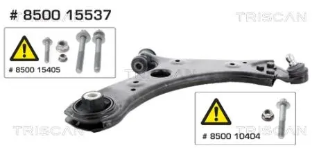 850015537 WAHACZ FIAT P. 500X 2,0 4X4 14- PR DOLNY TRISCAN подбор по vin на Brocar