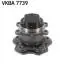 Ступиця колеса задня NISSAN QASHQAI II RENAULT KADJAR 1.2-1.6D 11.13- VKBA 7739