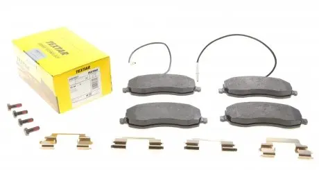 2483901 Колодки тормозные (передние) Citroen C8/Peugeot 807 2.0/2.2 HDi 06- (Lucas) Q+ TEXTAR подбор по vin на Brocar