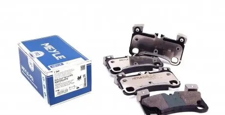 0252429616PD Колодки гальмівні (задні) Audi Q7/ Porsche Cayenne/ VW Touareg 04-10 MEYLE підбір по vin на Brocar