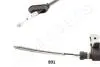 BC801 Трос, стоянкова гальмівна система BC-801 JAPANPARTS JAPANPARTS підбір по vin на Brocar