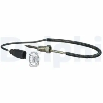 TS30105 CZUJNIK TEMP. SPALIN VW MULTIVAN 2,5 03- DELPHI підбір по vin на Brocar