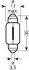 6486X Автолампа C6W 12V 6W SV8.5-8/X (пальчик 36мм) OSRAM підбір по vin на Brocar
