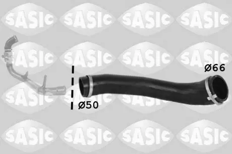 3336272 PRZEWÓD INTERCOOLERA FORD 2,2TDCI (WLOT) SASIC підбір по vin на Brocar
