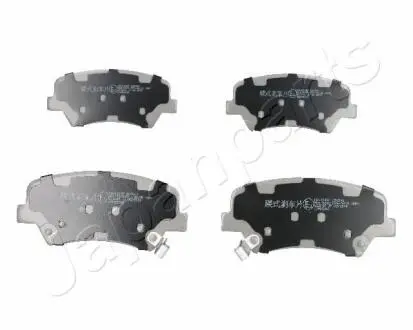 PAK24AF Комплект гальмівних колодок, дискове гальмо JAPANPARTS підбір по vin на Brocar