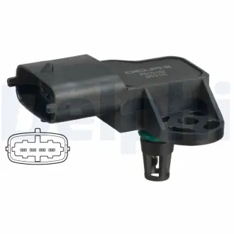PS10182 Датчик тиску DELPHI підбір по vin на Brocar