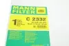 C2332 Фільтр повітря MANN підбір по vin на Brocar