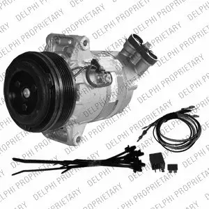 TSP0155449 Компресор кондиціонера ASTRA G CLASSIC, ASTRA H, MERIVAA вен DELPHI підбір по vin на Brocar
