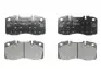 GDB5068 Колодки тормозные (передние) Iveco 65C 06- TRW підбір по vin на Brocar
