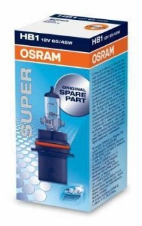 9004 Автолампа Osram 9004 HB1 P29t 45 W 65 W прозрачная OSRAM подбор по vin на Brocar