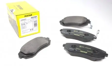 2386501 Колодки тормозные (передние) Subaru Forester/Legacy 02-09 (Tokico) TEXTAR подбор по vin на Brocar