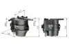 0450906460 Фильтр топливный Citroen Nemo 1.4HDI BOSCH підбір по vin на Brocar