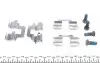 244960070200 Колодки тормозные (задние) Land Rover Range Rover 11-/Volvo S80/V70 06- (TRW) BRECK підбір по vin на Brocar