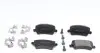 244960070200 Колодки тормозные (задние) Land Rover Range Rover 11-/Volvo S80/V70 06- (TRW) BRECK підбір по vin на Brocar