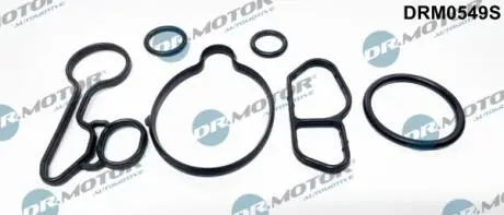 DRM0549S К-т прокладок масляного фільтра 6 елементів DR.MOTOR підбір по vin на Brocar