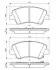 0986494712 Колодки тормозные (передние) Hyundai Elantra 10-/ i30 11-/ Kia Ceed/Cerato 12- R15 BOSCH підбір по vin на Brocar