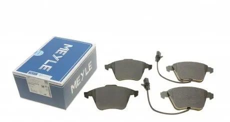0252395020W Колодки тормозные (передние) Audi A4/A6/A8 02- (с датчиками) (Ate) MEYLE подбор по vin на Brocar