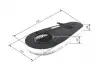 F026400365 Фільтр повітряний BMW 5 (F10/F07) 2.0d/3.0d 10- (N47/N57) BOSCH підбір по vin на Brocar