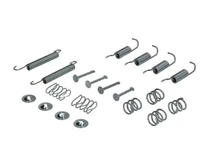 1050899 Комплект пружинок колодок ручника Hyundai Sonata/Kia Soul 1.1-2.7 98- (Mando) QUICK BRAKE підбір по vin на Brocar