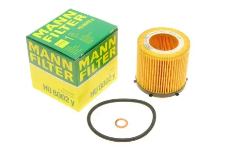 HU8002Y Фильтр масляный BMW 3 (F30)/5 (F10/F11) /X3 (F25) 2.0i 11- (N20/B20A) MANN подбор по vin на Brocar