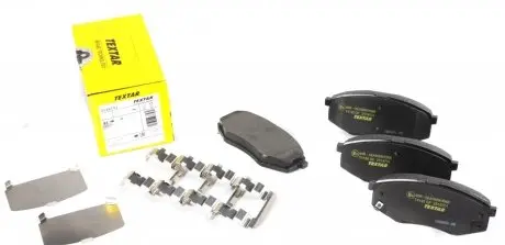 2518701 Колодки тормозные (передние) Hyundai ix20/Kia Soul II 10- Q+ TEXTAR подбор по vin на Brocar