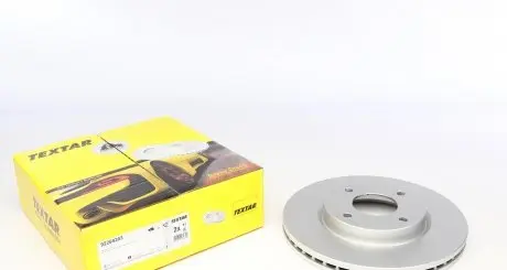 92269203 Диск тормозной (передний) Nissan Cube/Tiida 06-13 (280x24) PRO TEXTAR подбор по vin на Brocar