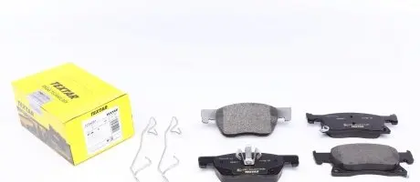 2234201 Колодки гальмівні (передні) Opel Astra K 15- (Ate-Teves) R15 TEXTAR підбір по vin на Brocar
