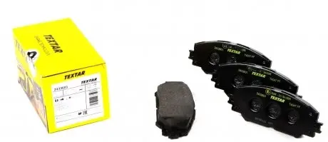 2433601 Колодки тормозные (передние) Toyota RAV4 III 06-/Auris 07- (Akebono) TEXTAR подбор по vin на Brocar