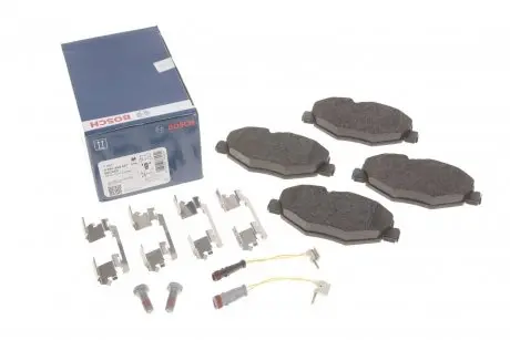 0986494647 Комплект гальмівних колодок, дискове гальмо BOSCH підбір по vin на Brocar