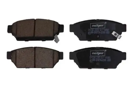 191146 Комплект гальмівних колодок, дискове гальмо MAXGEAR підбір по vin на Brocar