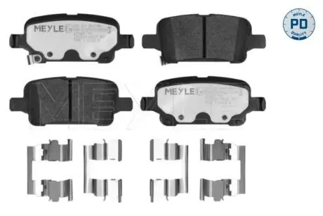0252212917PD KLOCKI HAM. OPEL T. ASTRA K 1,0-1,6 15- MEYLE подбор по vin на Brocar