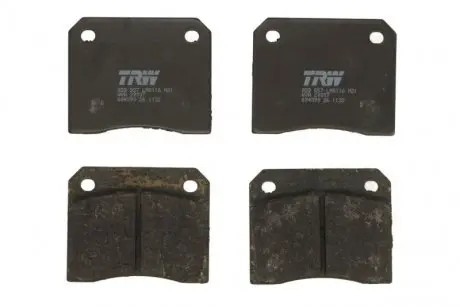 GDB557 Комплект тормозных колодок, дисковый тормоз TRW підбір по vin на Brocar