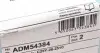 ADM54384 Диск гальмівний (задній) Mazda 3/5 1.5-2.3 CiTD 07- (280x11) BLUE PRINT підбір по vin на Brocar
