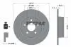 92124903 Диск гальмівний (задній) Ford Connect 02- (278x11) PRO TEXTAR підбір по vin на Brocar