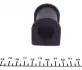 42333 Втулка стабилизатора (переднего) Mazda 6 02-07 (d=23 mm) FEBI BILSTEIN підбір по vin на Brocar