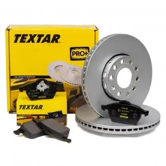 92057605 Диск тормозной (передний) Skoda Superb/VW Passat (288x25) PRO+ TEXTAR подбор по vin на Brocar
