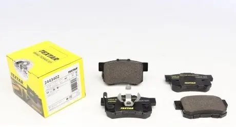 2443402 Колодки тормозные (задние) Honda Accord /CR-V 06- (Nissin) Q+ TEXTAR підбір по vin на Brocar