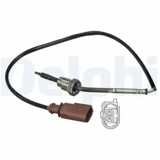 TS30077 Датчик температури вихлопних газів VW POLO 01- DELPHI підбір по vin на Brocar