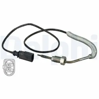 TS30089 Датчик температури вихлопних газів VW POLO 1,4TDI 01- DELPHI підбір по vin на Brocar