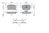 0986424329 Колодки тормозные (передние) Opel Astra K 15- BOSCH підбір по vin на Brocar