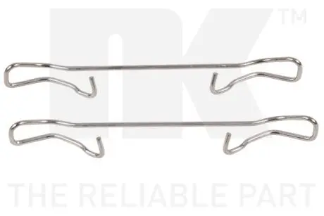 7936150 Ремкомплект гальмівних колодок Opel Astra F, Corsa B NK підбір по vin на Brocar