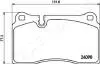 PA0933AF Тормозные колодки VW P. TOUAREG 2,5-6,0 02-18 JAPANPARTS підбір по vin на Brocar