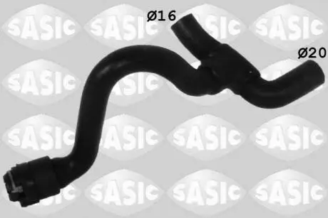 3406288 Шланг системи охолодження OPEL ASTRA 1.7 TD 98- SASIC підбір по vin на Brocar