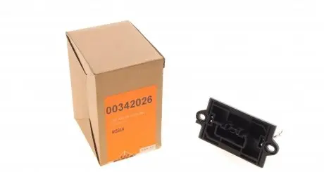 342026 Резистор вентилятора пічки Nissan Micra 03-10/Note 06-12 NRF підбір по vin на Brocar