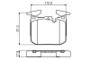 0986494701 KLOCKI HAM. BMW P. 1/2/3/4 1,5-3,0 11- BOSCH підбір по vin на Brocar