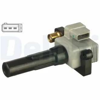 GN1043412B1 Катушка запалювання DELPHI підбір по vin на Brocar