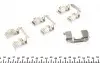 2427501 Колодки тормозные (передние) Hyundai I10 08-/Kia Picanto 04- (Mando) Q+ TEXTAR підбір по vin на Brocar