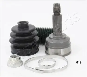 GI619 Шарнірний набір, привідний вал JAPANPARTS підбір по vin на Brocar