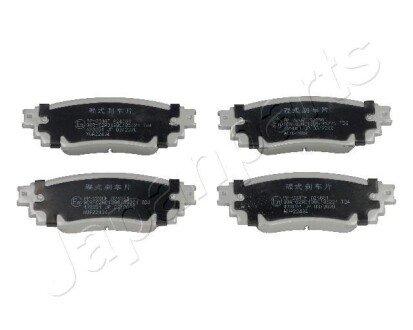 PP234AF KLOCKI HAM. TOYOTA T. C-HR 1,2/1,8 16- JAPANPARTS подбор по vin на Brocar