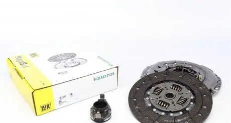 626304500 Комплект сцепления Hyundai H-1 Cargo (TQ), 2.5CRDi, 09/07 - LUK підбір по vin на Brocar